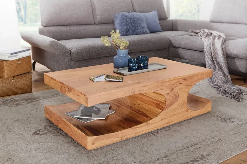Eidan Soffbord 118 cm - Massivt trä - Möbler - Vardagsrum - Soffbord & vardagsrumsbord - Soffbord