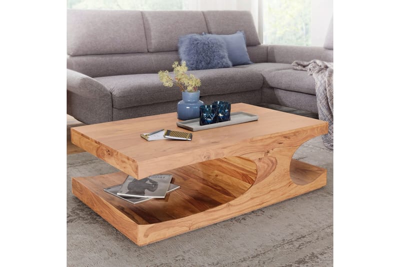 Eidan Soffbord 118 cm - Massivt trä - Möbler - Vardagsrum - Soffbord & vardagsrumsbord - Soffbord