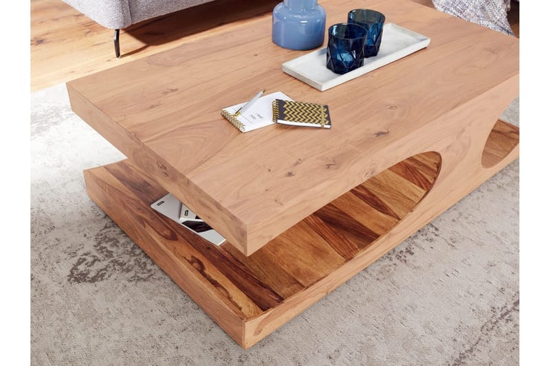 Eidan Soffbord 118 cm - Massivt trä - Möbler - Vardagsrum - Soffbord & vardagsrumsbord - Soffbord