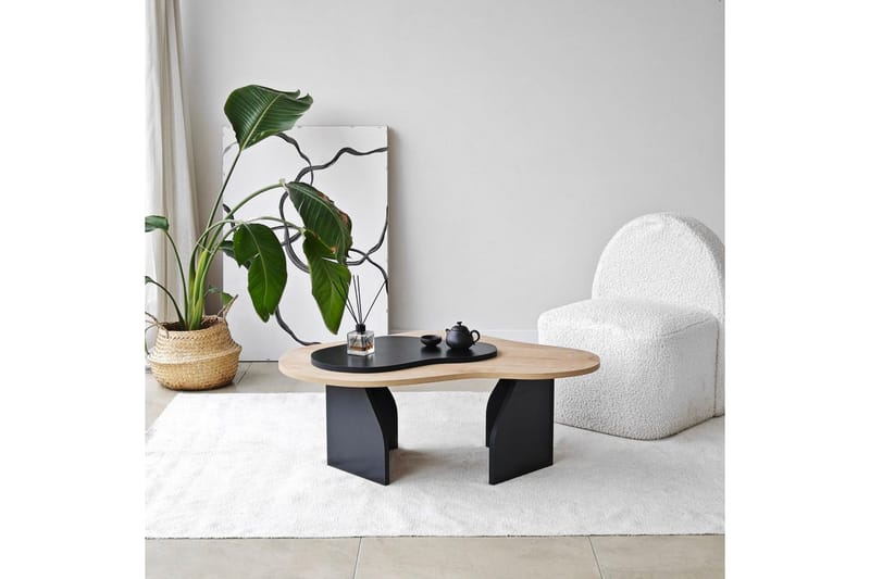 Soffbord Eloulgate Sudamalek / Svart - Sudamalek / Svart - Möbler - Vardagsrum - Soffbord & vardagsrumsbord - Soffbord
