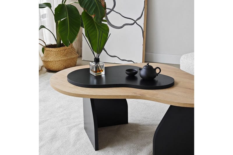 Soffbord Eloulgate Sudamalek / Svart - Sudamalek / Svart - Möbler - Vardagsrum - Soffbord & vardagsrumsbord - Soffbord