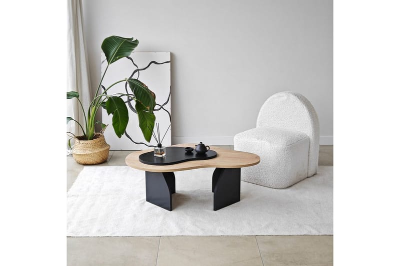 Soffbord Eloulgate Sudamalek / Svart - Sudamalek / Svart - Möbler - Vardagsrum - Soffbord & vardagsrumsbord - Soffbord