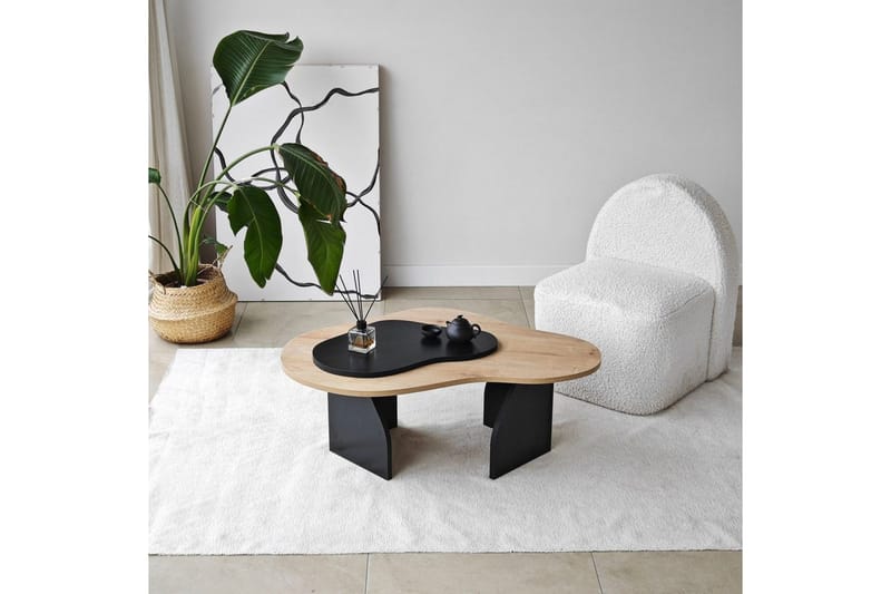 Soffbord Eloulgate Sudamalek / Svart - Sudamalek / Svart - Möbler - Vardagsrum - Soffbord & vardagsrumsbord - Soffbord