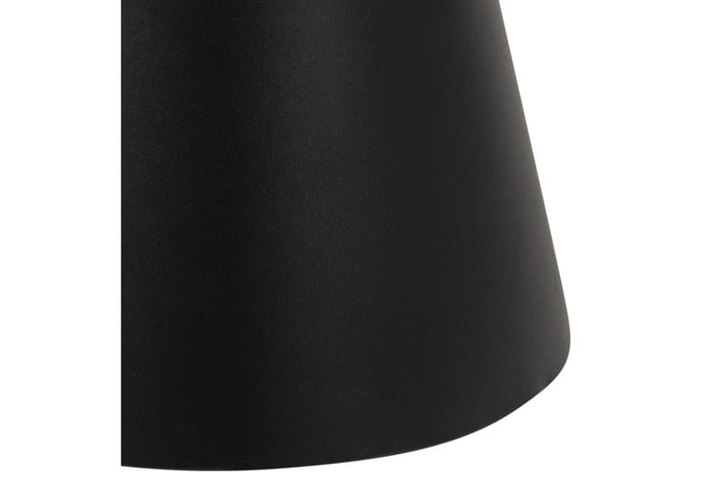 ELVANLI Soffbord 46 cm Runt Glas/Svart/Matt Svart - Möbler - Vardagsrum - Soffbord & vardagsrumsbord - Soffbord