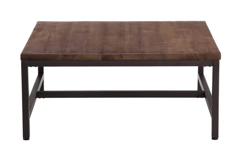 EPOQUE Soffbord 90 cm Rustik Alm/Svart - Bord - Soffbord