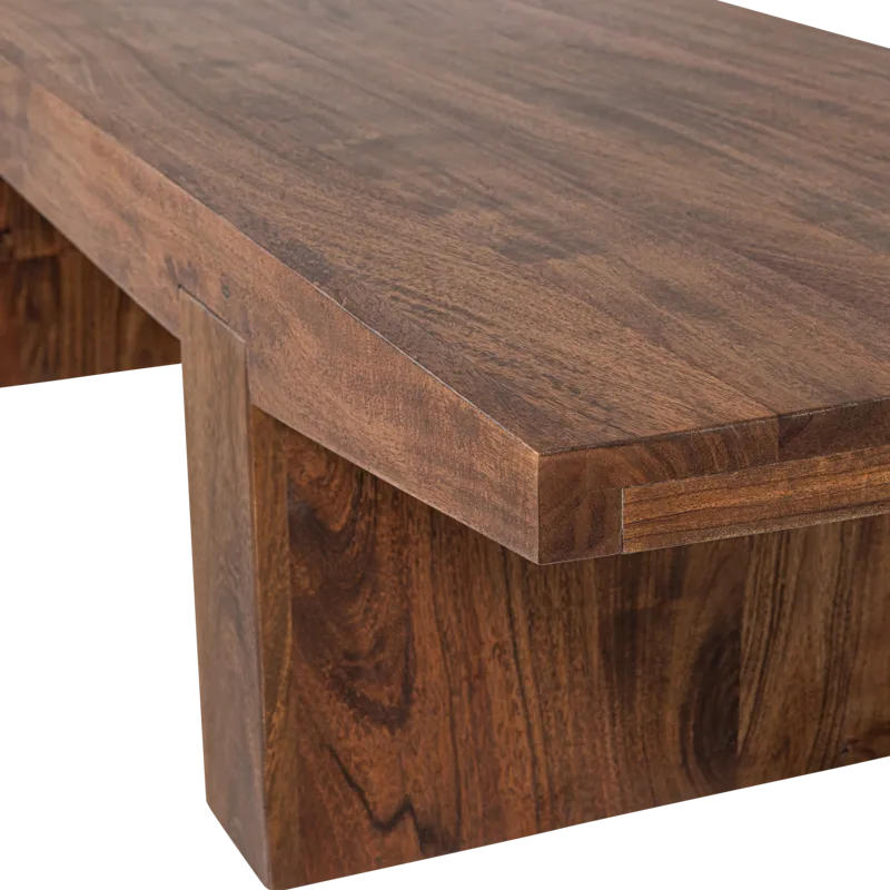 Soffbord Eron 152 cm - Brun - Möbler - Vardagsrum - Soffbord & vardagsrumsbord - Soffbord