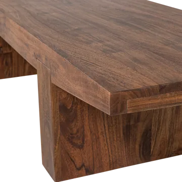 Soffbord Eron 152 cm - Brun - Möbler - Vardagsrum - Soffbord & vardagsrumsbord - Soffbord