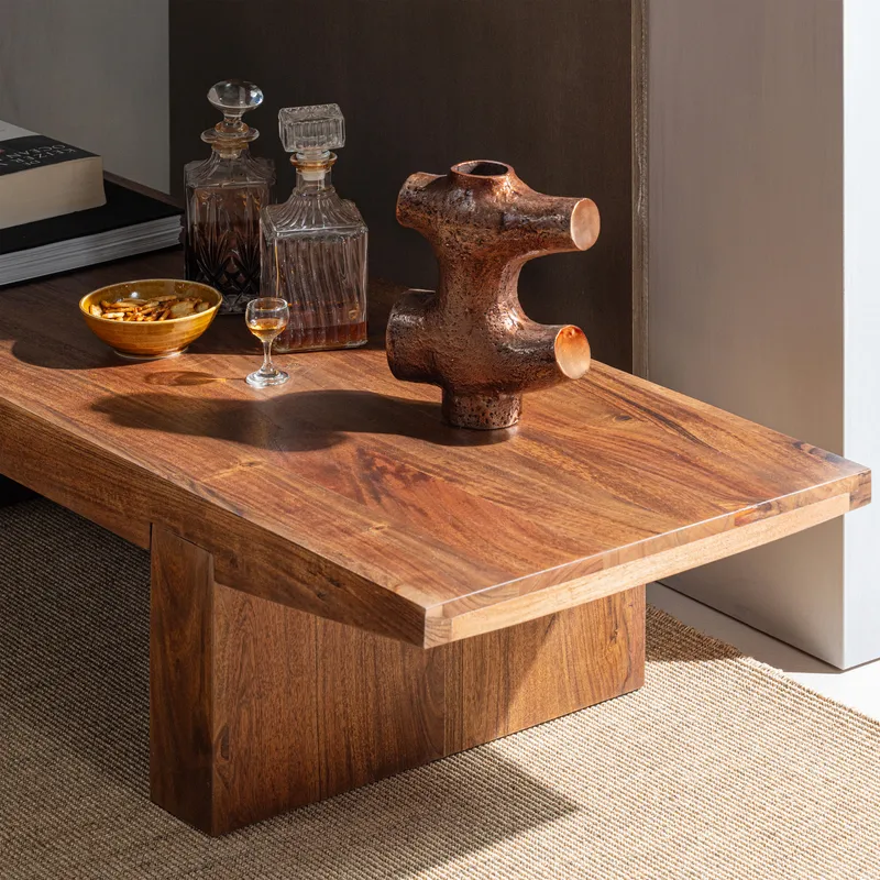 Soffbord Eron 152 cm - Brun - Möbler - Vardagsrum - Soffbord & vardagsrumsbord - Soffbord