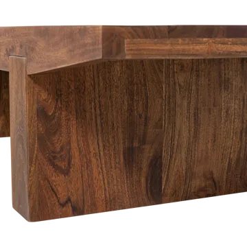 Soffbord Eron 152 cm - Brun - Möbler - Vardagsrum - Soffbord & vardagsrumsbord - Soffbord