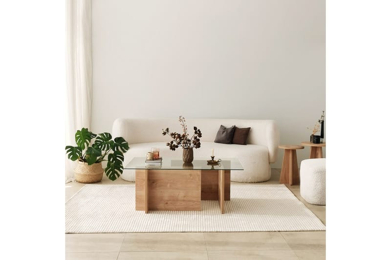 Escape Soffbord 105 cm - Ek - Möbler - Vardagsrum - Soffbord & vardagsrumsbord - Soffbord