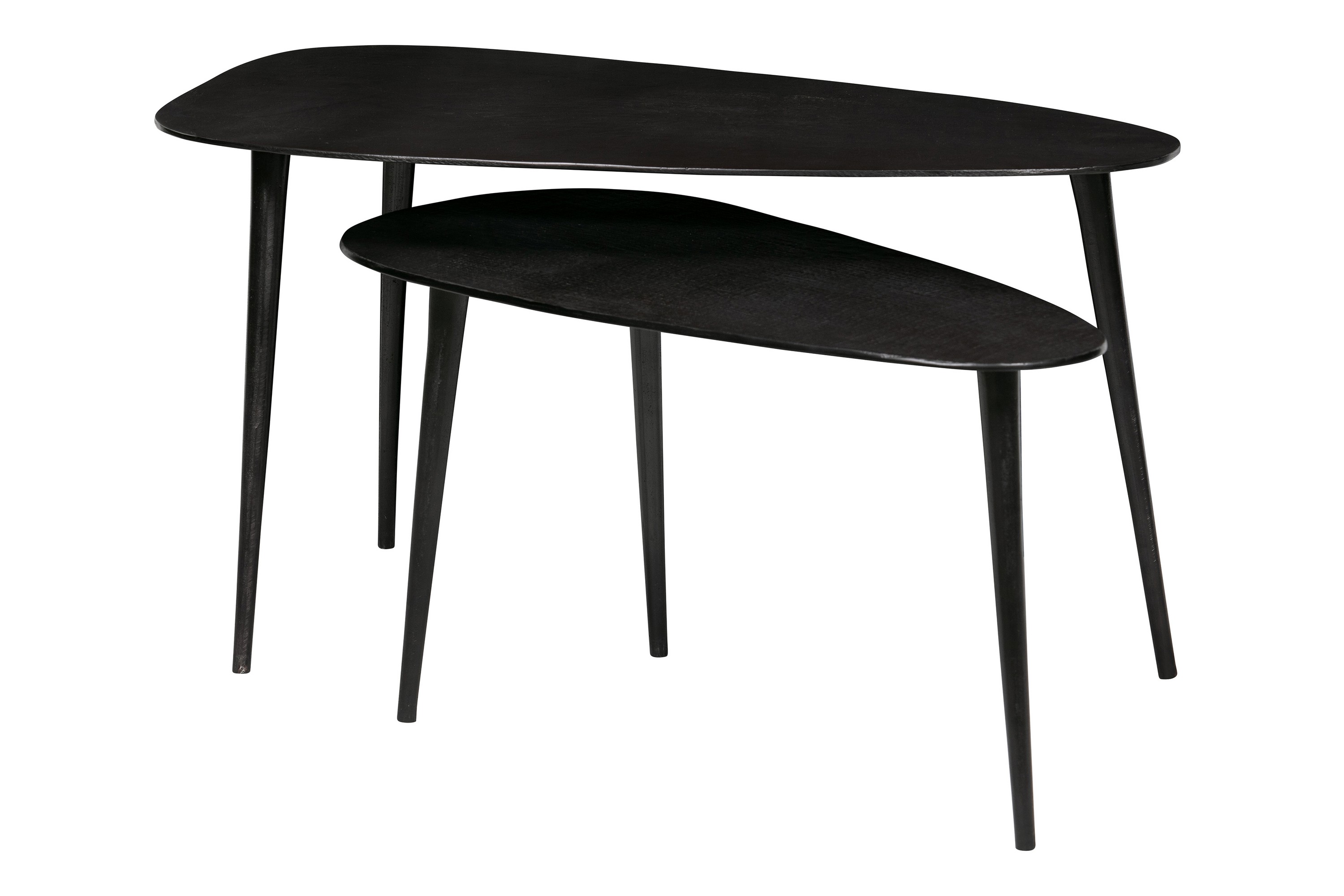 esha satsbord 89/76 trekantig svart -