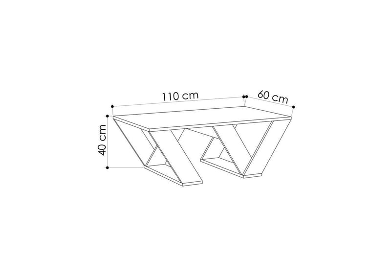Soffbord Eviren Carraramarmor - Carraramarmor - Möbler - Vardagsrum - Soffbord & vardagsrumsbord - Marmorbord
