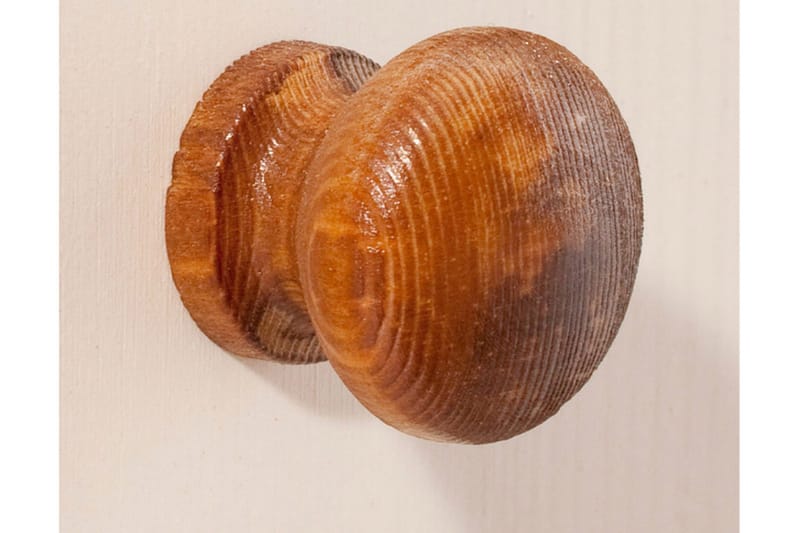 Evonne Soffbord 100 cm med Förvaring 2 Lådor + Hylla - Vit/Brun - Möbler - Vardagsrum - Soffbord & vardagsrumsbord - Soffbord