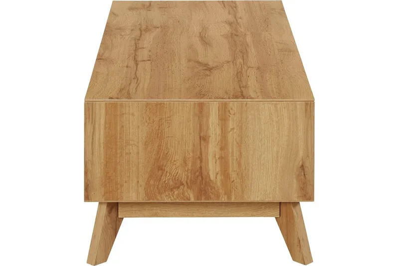 Soffbord Ezra Wotan-ek/Vit - Wotan-ek/Vit - Möbler - Vardagsrum - Soffbord & vardagsrumsbord - Soffbord