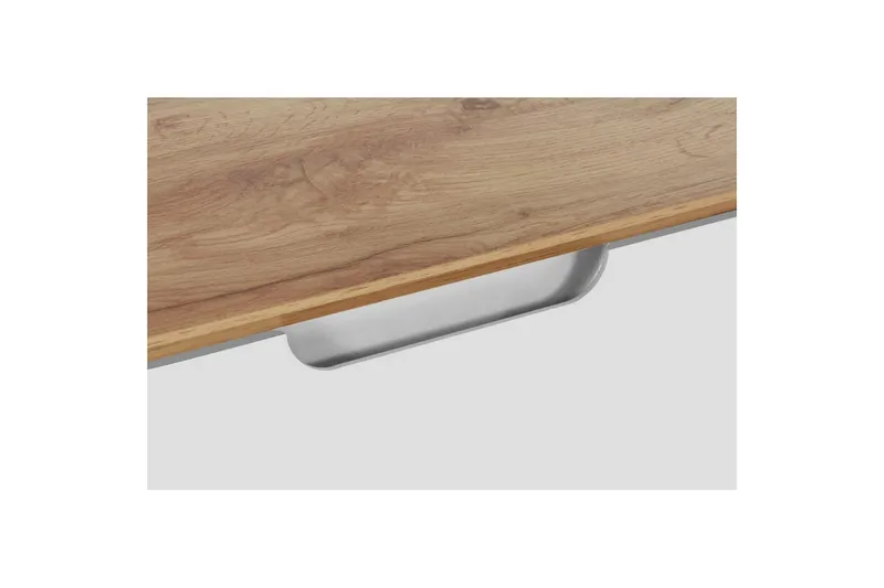 Soffbord Ezra Wotan-ek/Vit - Wotan-ek/Vit - Möbler - Vardagsrum - Soffbord & vardagsrumsbord - Soffbord