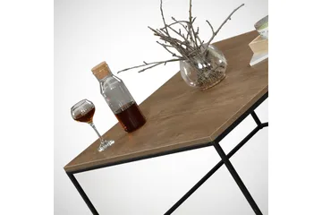 Falan Soffbord 75 cm - Brun Natur/Svart - Möbler - Vardagsrum - Soffbord & vardagsrumsbord - Soffbord
