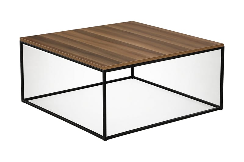 Falan Soffbord 75 cm - Valnötsbrun/Svart - Möbler - Vardagsrum - Soffbord & vardagsrumsbord - Soffbord