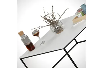 Falan Soffbord 75 cm - Vit - Möbler - Vardagsrum - Soffbord & vardagsrumsbord - Soffbord