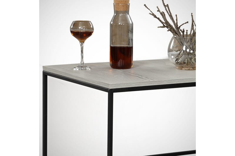 Falan Soffbord 95 cm - Grå/Marmor - Möbler - Vardagsrum - Soffbord & vardagsrumsbord - Soffbord