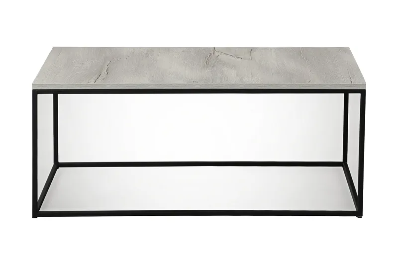 Falan Soffbord 95 cm, Grå/Marmor