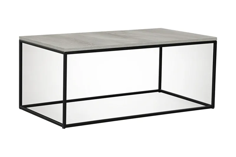 Falan Soffbord 95 cm - Grå/Marmor - Möbler - Vardagsrum - Soffbord & vardagsrumsbord - Soffbord