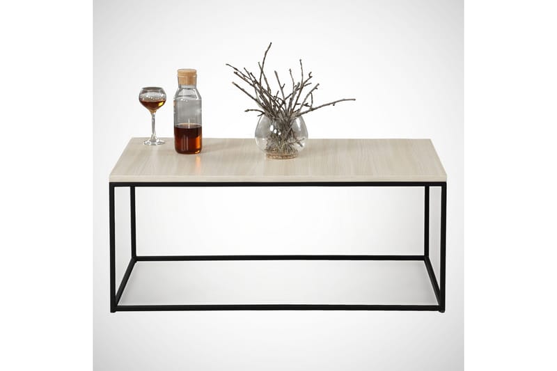 Falan Soffbord 95 cm - Ljusbrun - Möbler - Vardagsrum - Soffbord & vardagsrumsbord - Soffbord