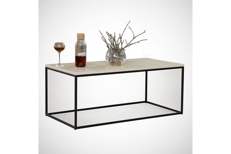 Falan Soffbord 95 cm - Ljusbrun - Möbler - Vardagsrum - Soffbord & vardagsrumsbord - Soffbord