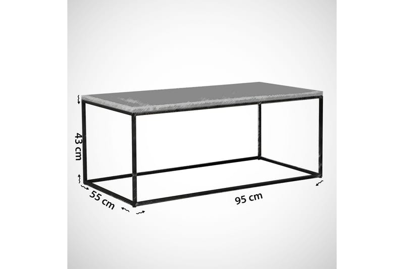 Falan Soffbord 95 cm - Ljusbrun - Möbler - Vardagsrum - Soffbord & vardagsrumsbord - Soffbord