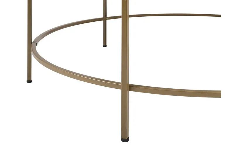 Florence Soffbord 88 cm - Svart/Glas - Möbler - Vardagsrum - Soffbord & vardagsrumsbord - Soffbord