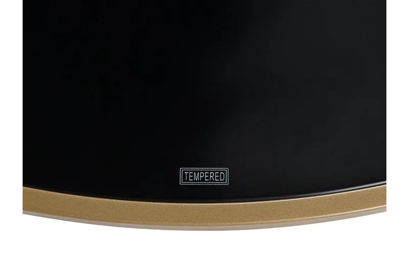 Florence Soffbord 88 cm - Svart/Glas - Möbler - Vardagsrum - Soffbord & vardagsrumsbord - Soffbord