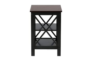 Foster Kvadratiskt Soffbord 40 cm med Förvaring i Trä - Espresso - Möbler - Vardagsrum - Soffbord & vardagsrumsbord - Soffbord