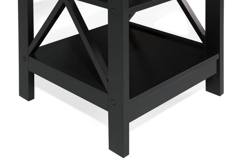 Foster Kvadratiskt Soffbord 40 cm med Förvaring i Trä - Espresso - Möbler - Vardagsrum - Soffbord & vardagsrumsbord - Soffbord