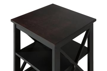 Foster Kvadratiskt Soffbord 40 cm med Förvaring i Trä - Espresso - Möbler - Vardagsrum - Soffbord & vardagsrumsbord - Soffbord