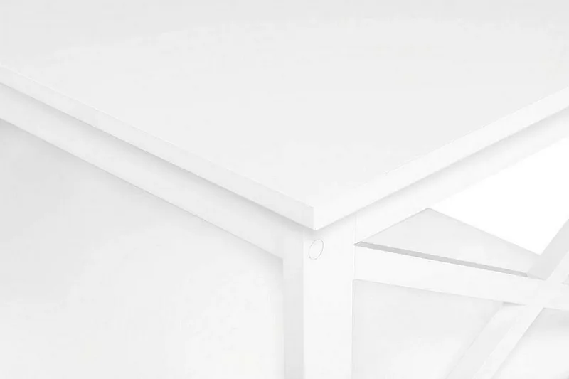 Fostia Soffbord 100 cm med Förvaring Hylla - Vit - Möbler - Vardagsrum - Soffbord & vardagsrumsbord - Soffbord