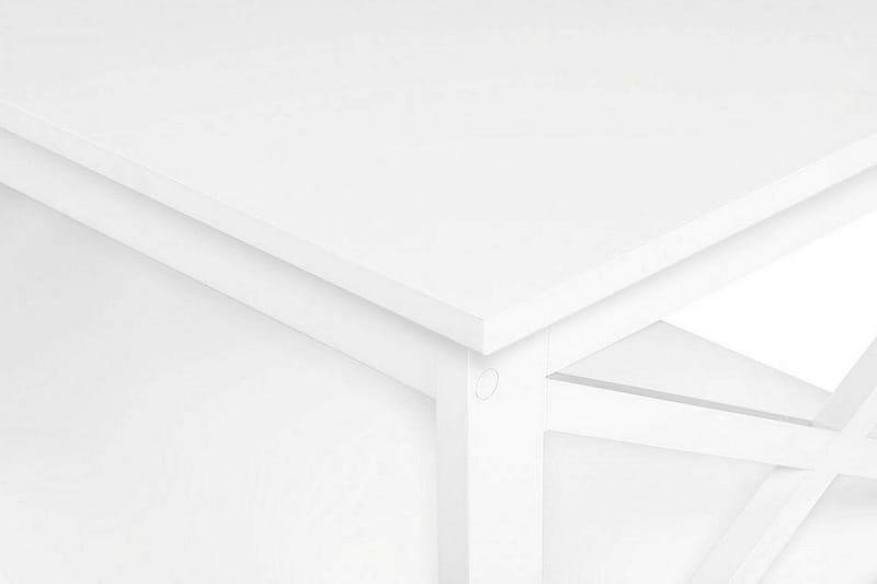 Fostia Soffbord 100 cm med Förvaring Hylla - Vit - Möbler - Vardagsrum - Soffbord & vardagsrumsbord - Soffbord