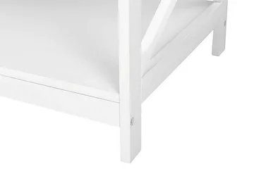 Fostia Soffbord 100 cm med Förvaring Hylla - Vit - Möbler - Vardagsrum - Soffbord & vardagsrumsbord - Soffbord