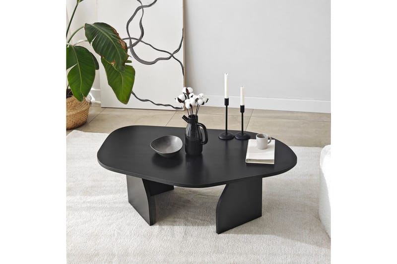 Soffbord Fredrilla Svart - Svart - Möbler - Vardagsrum - Soffbord & vardagsrumsbord - Soffbord