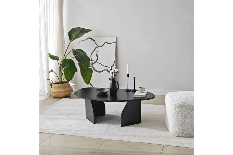 Soffbord Fredrilla Svart - Svart - Möbler - Vardagsrum - Soffbord & vardagsrumsbord - Soffbord