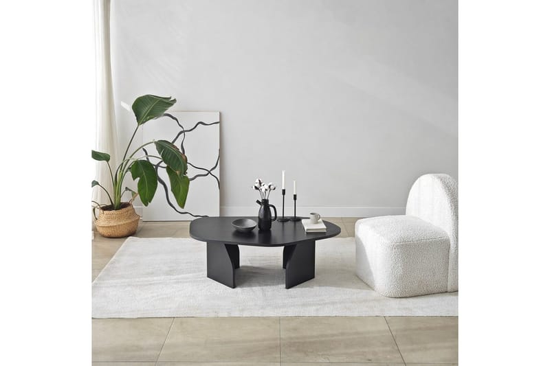 Soffbord Fredrilla Svart - Svart - Möbler - Vardagsrum - Soffbord & vardagsrumsbord - Soffbord