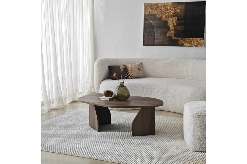 Soffbord Fredrilla Valnöt - Valnöt - Möbler - Vardagsrum - Soffbord & vardagsrumsbord - Soffbord