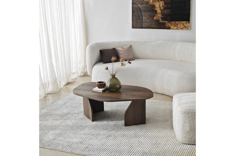 Soffbord Fredrilla Valnöt - Valnöt - Möbler - Vardagsrum - Soffbord & vardagsrumsbord - Soffbord