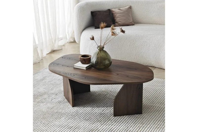 Soffbord Fredrilla Valnöt - Valnöt - Möbler - Vardagsrum - Soffbord & vardagsrumsbord - Soffbord