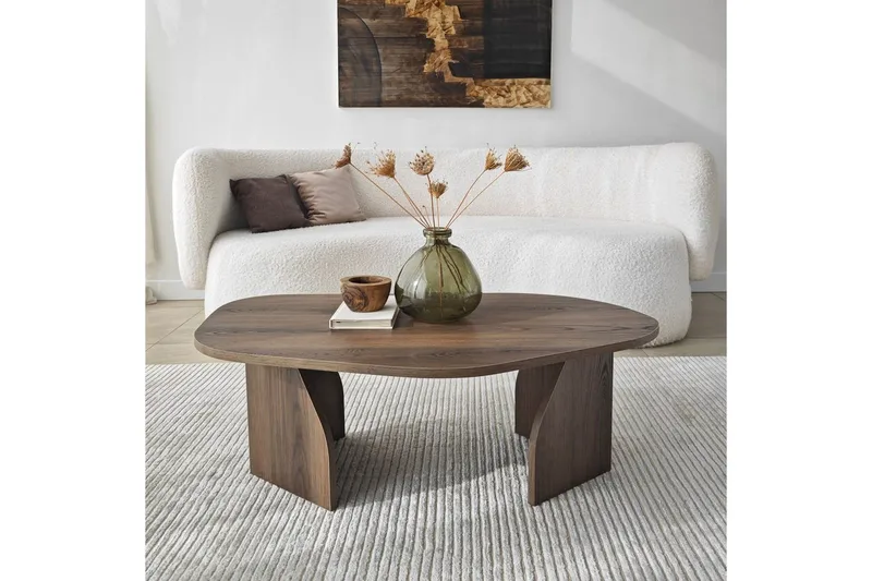 Soffbord Fredrilla Valnöt - Valnöt - Möbler - Vardagsrum - Soffbord & vardagsrumsbord - Soffbord