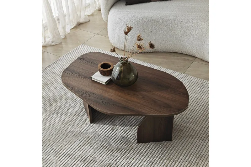 Soffbord Fredrilla Valnöt - Valnöt - Möbler - Vardagsrum - Soffbord & vardagsrumsbord - Soffbord
