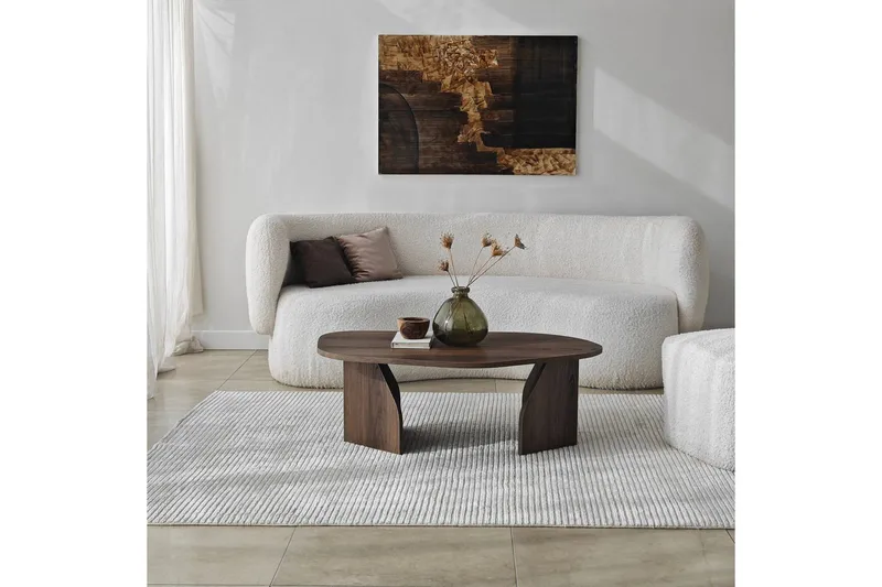 Soffbord Fredrilla Valnöt - Valnöt - Möbler - Vardagsrum - Soffbord & vardagsrumsbord - Soffbord