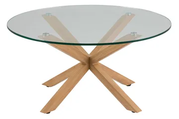 Ganesh Soffbord 82 cm Rund - Ek - Möbler - Vardagsrum - Soffbord & vardagsrumsbord - Soffbord