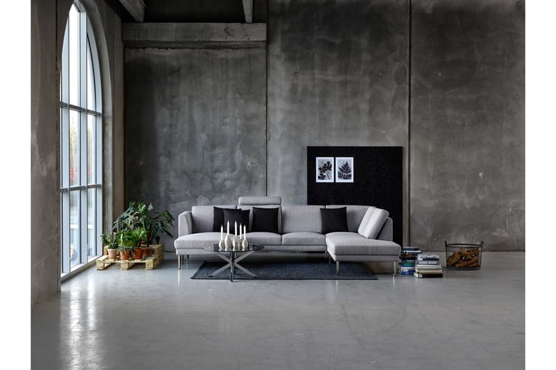 Ganesh Soffbord 82 cm Rund - Grå - Möbler - Vardagsrum - Soffbord & vardagsrumsbord - Soffbord