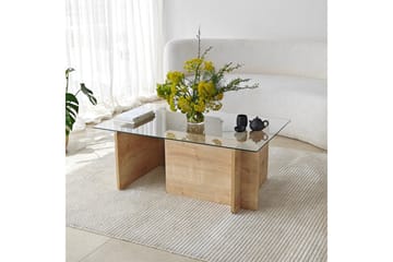 Giona Soffbord 105 cm - Brun - Möbler - Vardagsrum - Soffbord & vardagsrumsbord - Soffbord