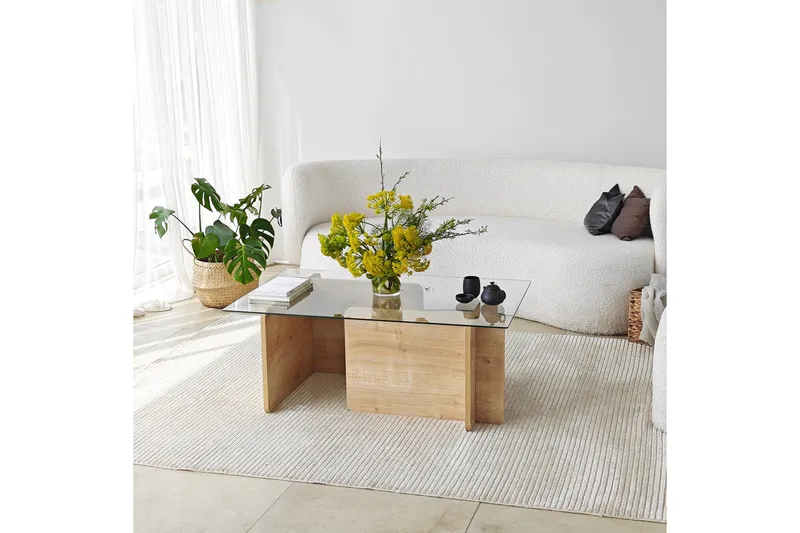 Giona Soffbord 105 cm, Brun