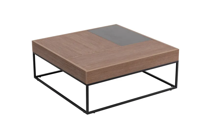 Gladfield Soffbord 90 cm - Valnöt - Möbler - Vardagsrum - Soffbord & vardagsrumsbord - Soffbord